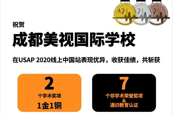  喜報(bào)丨又博眼球了！USAP2020——美視總分排名華西區(qū)域的第二名！ 