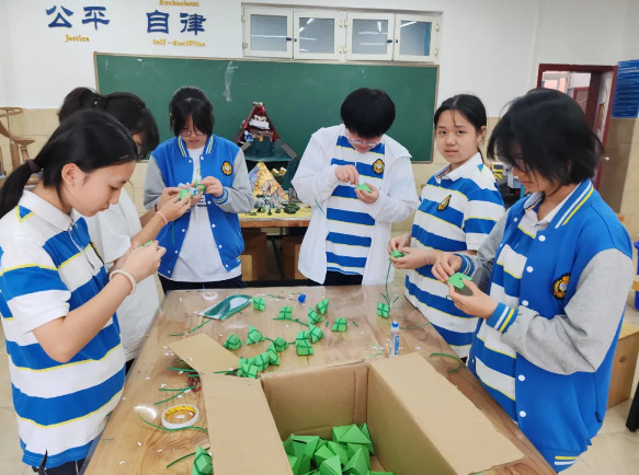 詩(shī)詞端午，與“粽”不同——中國(guó)部中學(xué)2024年迎端午中高考祈福系列活動(dòng)